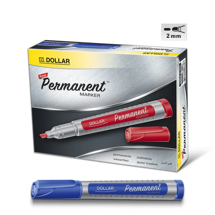 Dollar Permanent Marker Pack Of 12.