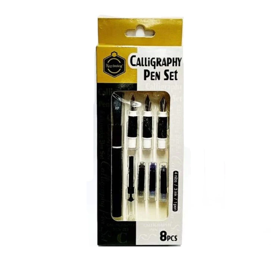Keep Smiling Calligraphy Pen Set.