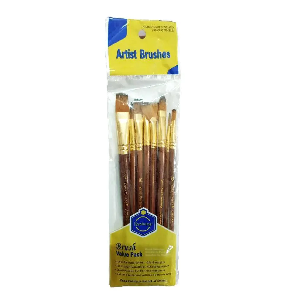 Keep Smiling Brush Set 10Pcs Multi 8010C.