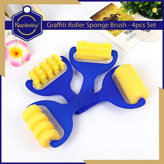 Keep Smiling Roller Foam Stamp Set 4Pcs.