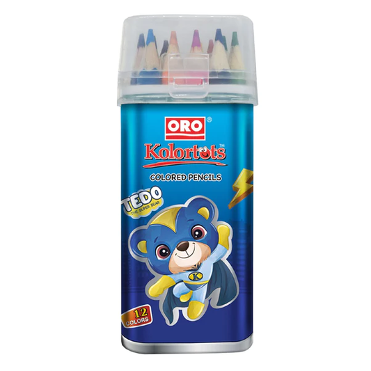 Oro Pencil 12 Color 102 Half (Novelty Box) Set Of 2