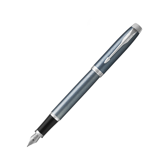 Parker IM Fountain Pen Light Blue Gray