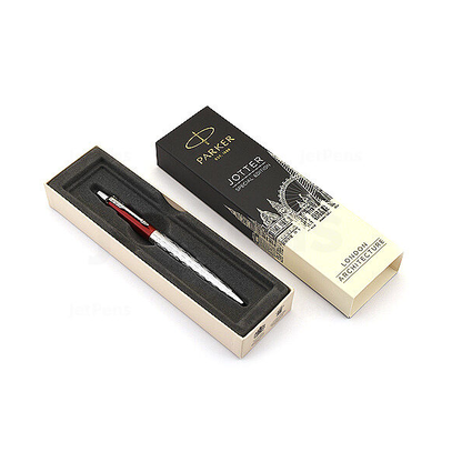 Parker Jotter Special Edition London Architecture Red Chrome Ballpoint Pen