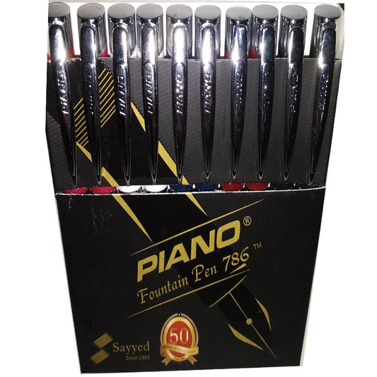 Piano Fountain Pen 786 Pack Of 10.