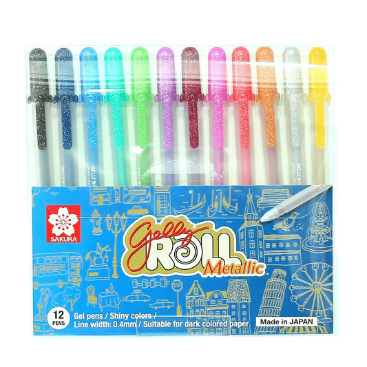 Sakura Gelly Roll Pen Set Of 12.